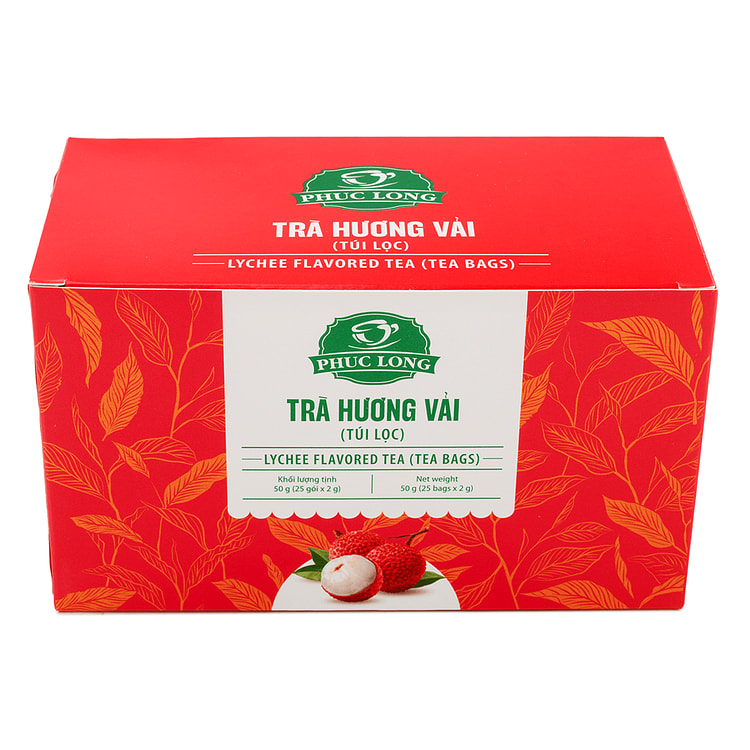 Phuc Long Lychee Tea 0.07 oz*25 pack
