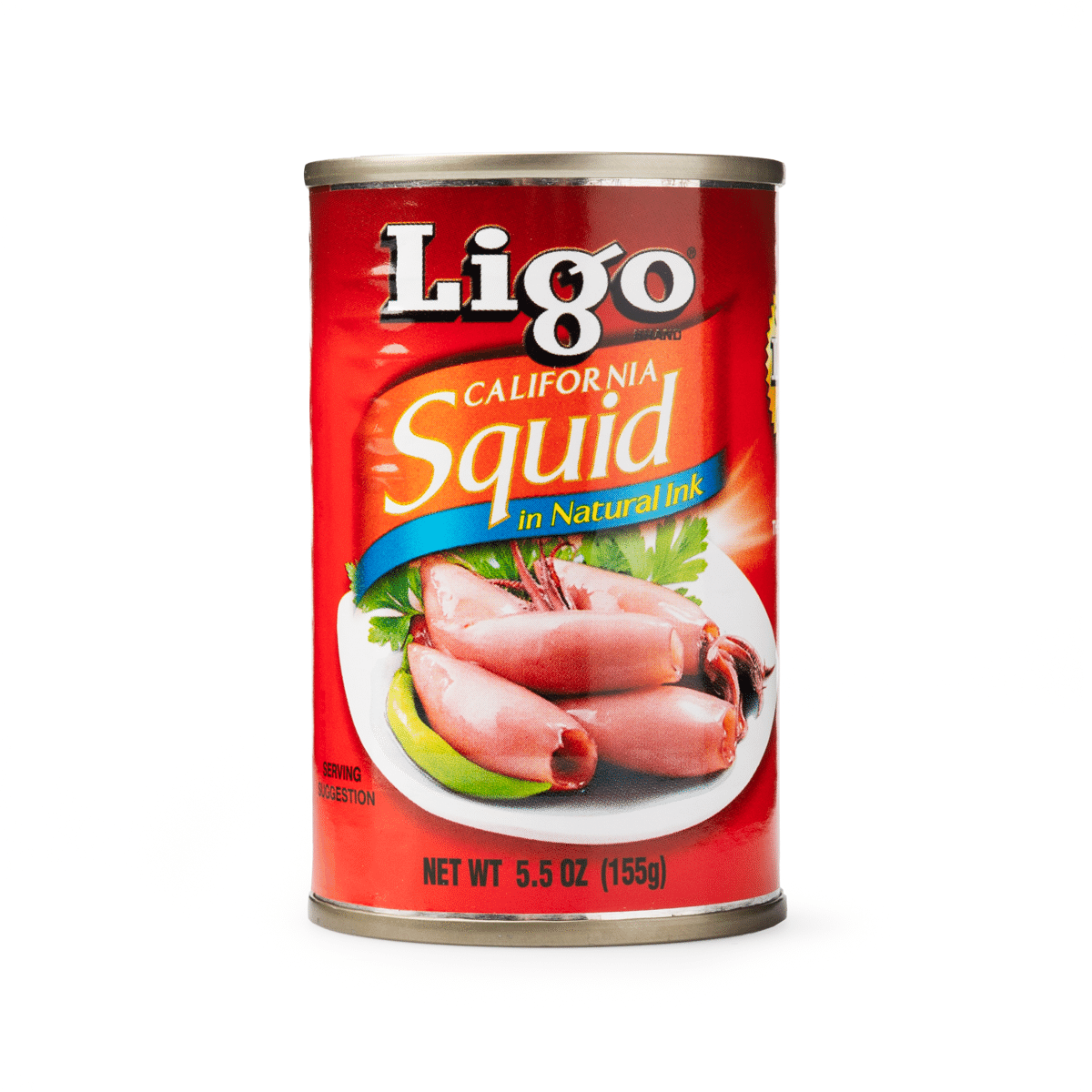 Ligo Squid in Natural Ink 5.5 oz*100 pack