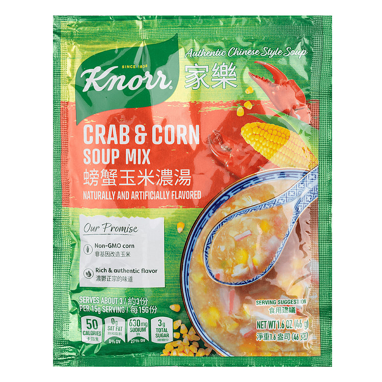 KNORR Crab & Corn Soup Mix 46 g
