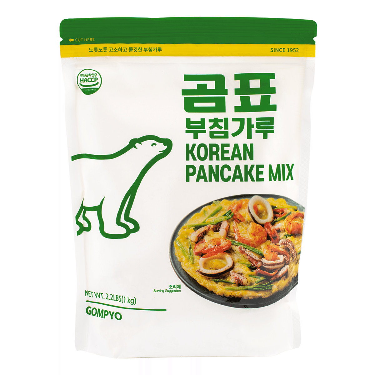 Gompyo Korean Pancake Mix 2.2 lb*10 pack