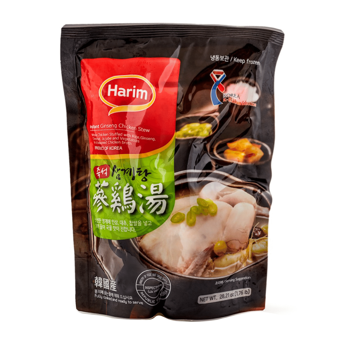 Harim 韩国高丽参鸡汤 冷冻 28.21 盎司