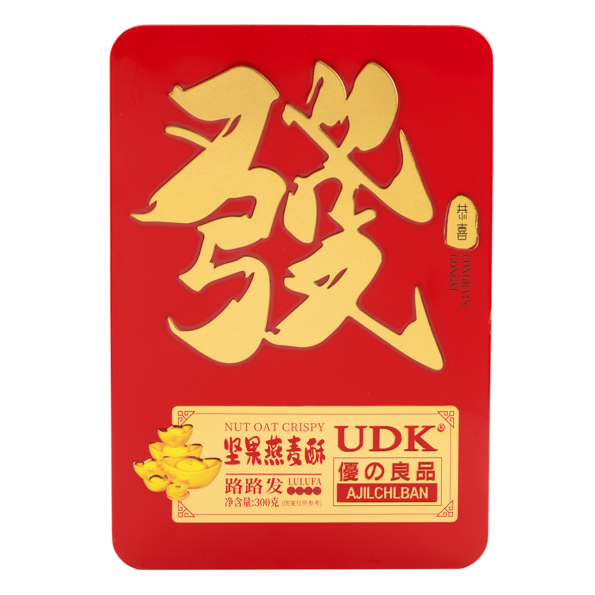 UDK NUTTY OATMEAL CRISP 300 g