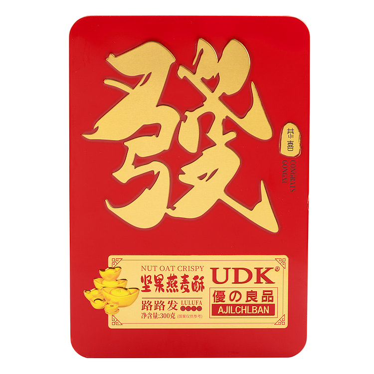 优之良品 坚果燕麦酥 300 克