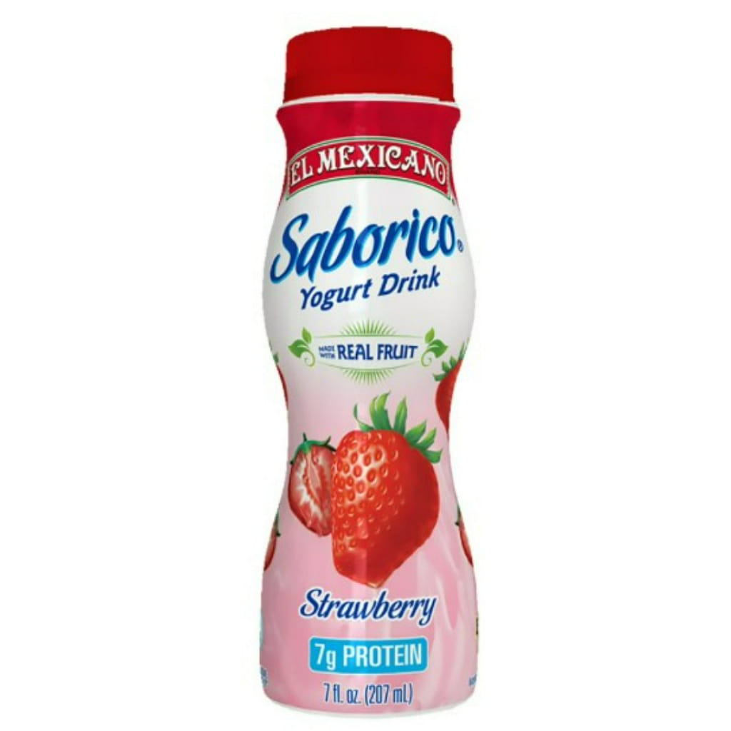 El Mexicano Strawberry Saborico Yogurt Drink 4 oz
