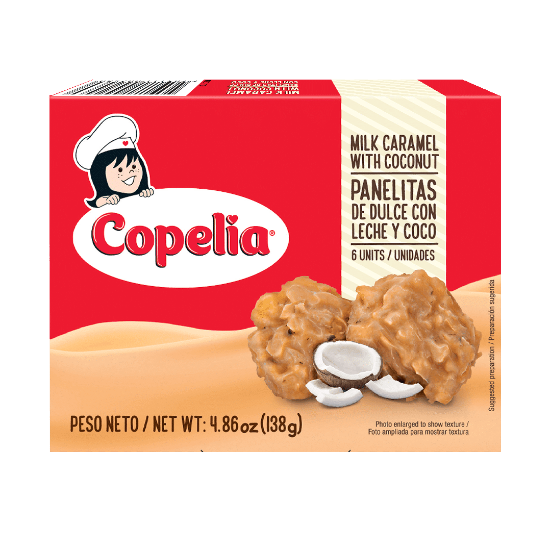 Copelia Panelita doce de leite com coco 138 g