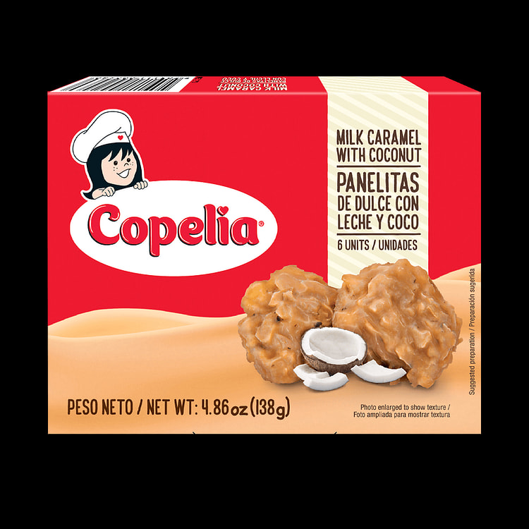 Copelia Panelitas Dulce de Leche y Coco 138 gramo(s)