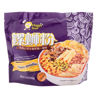 weee_instant_Happy Snail River Snails Rice Noodles, Original Flavor 300 g