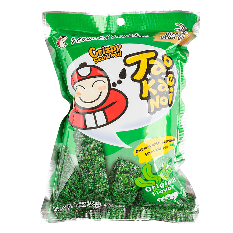 Rong Biển Sấy Ăn Liền Tae Kae No, Vị Truyền Thống (min 2)