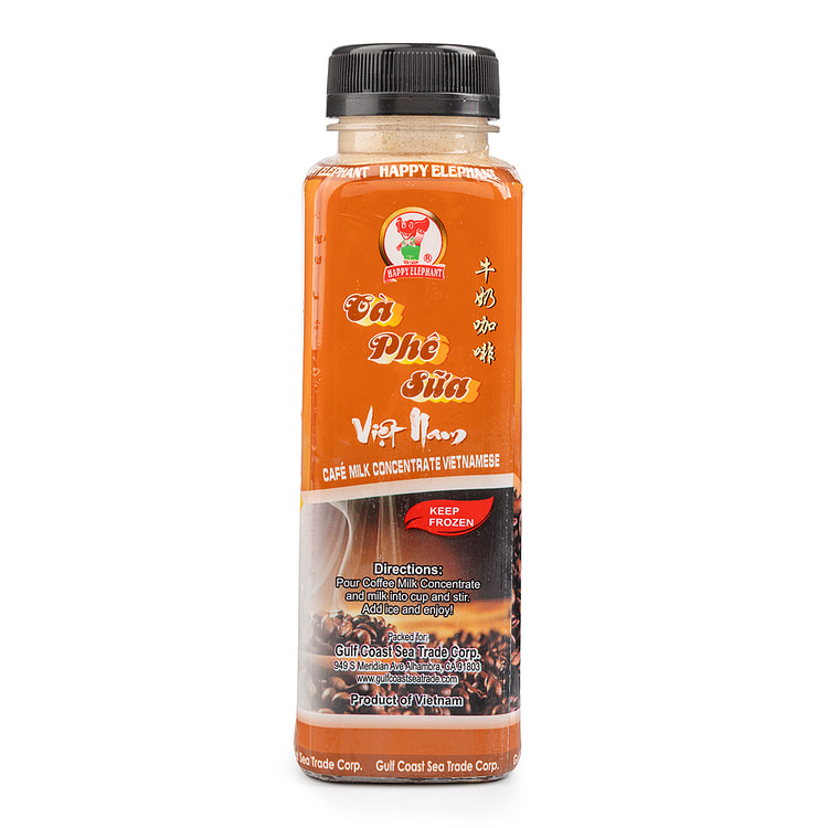 Cà Phê Sữa Việt Nam Happy Elephant, Đông Lạnh 12 oz