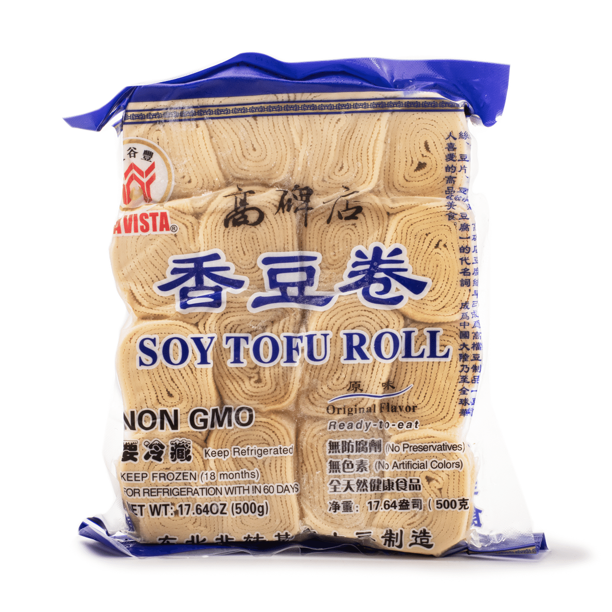 五谷丰 高碑店 原味豆卷 冷冻 500 克