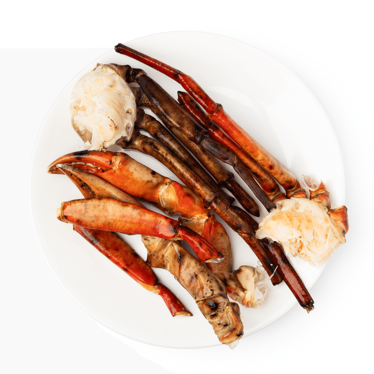 Sweet Red Crab Leg Clusters, Cooked 1-1.5 lb