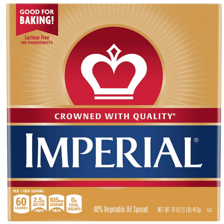 Imperial, Spreadable Sticks Margarine 53% Vegetable Oil Spread 16 oz