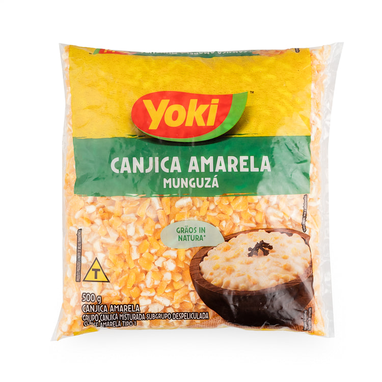 Canjica Amarela Mungunzá Yoki 500 g
