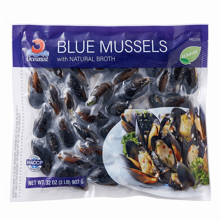 Blue Mussels 2 lb