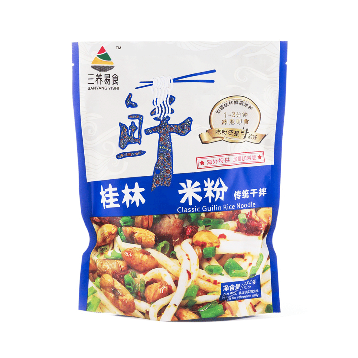 Sanyangyishi Instant Rice Noodle 332 g*24 pack