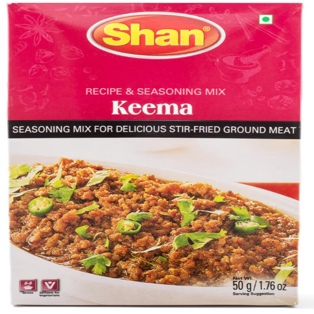 Gia Vị Nấu Thịt Bằm Xào Kiểu Ấn Shan 1.75 oz