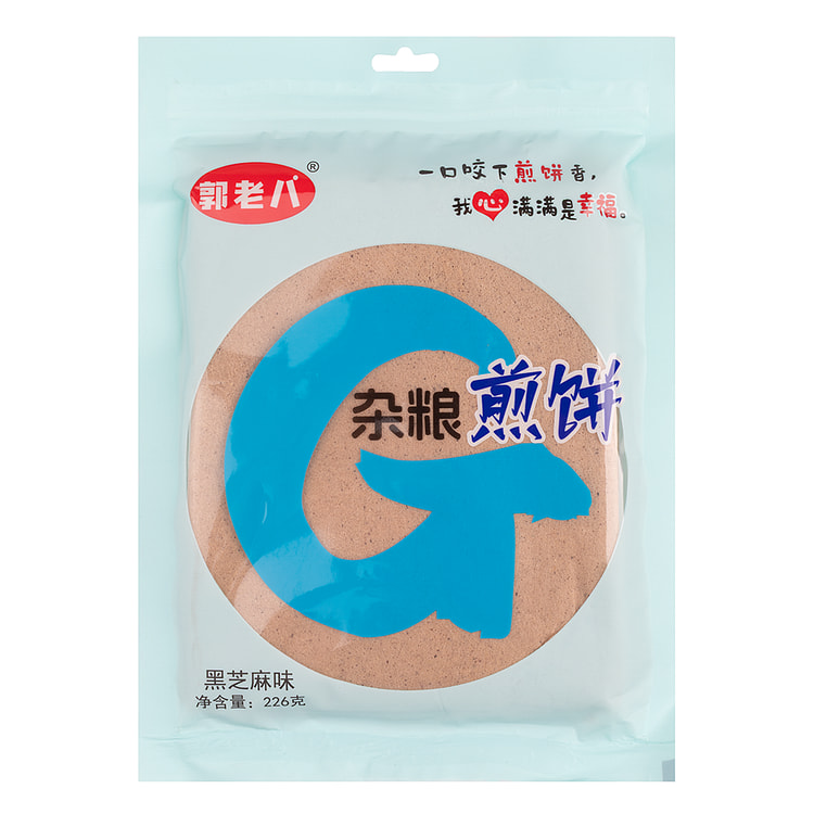 郭老八 杂粮煎饼 黑芝麻味 226 克
