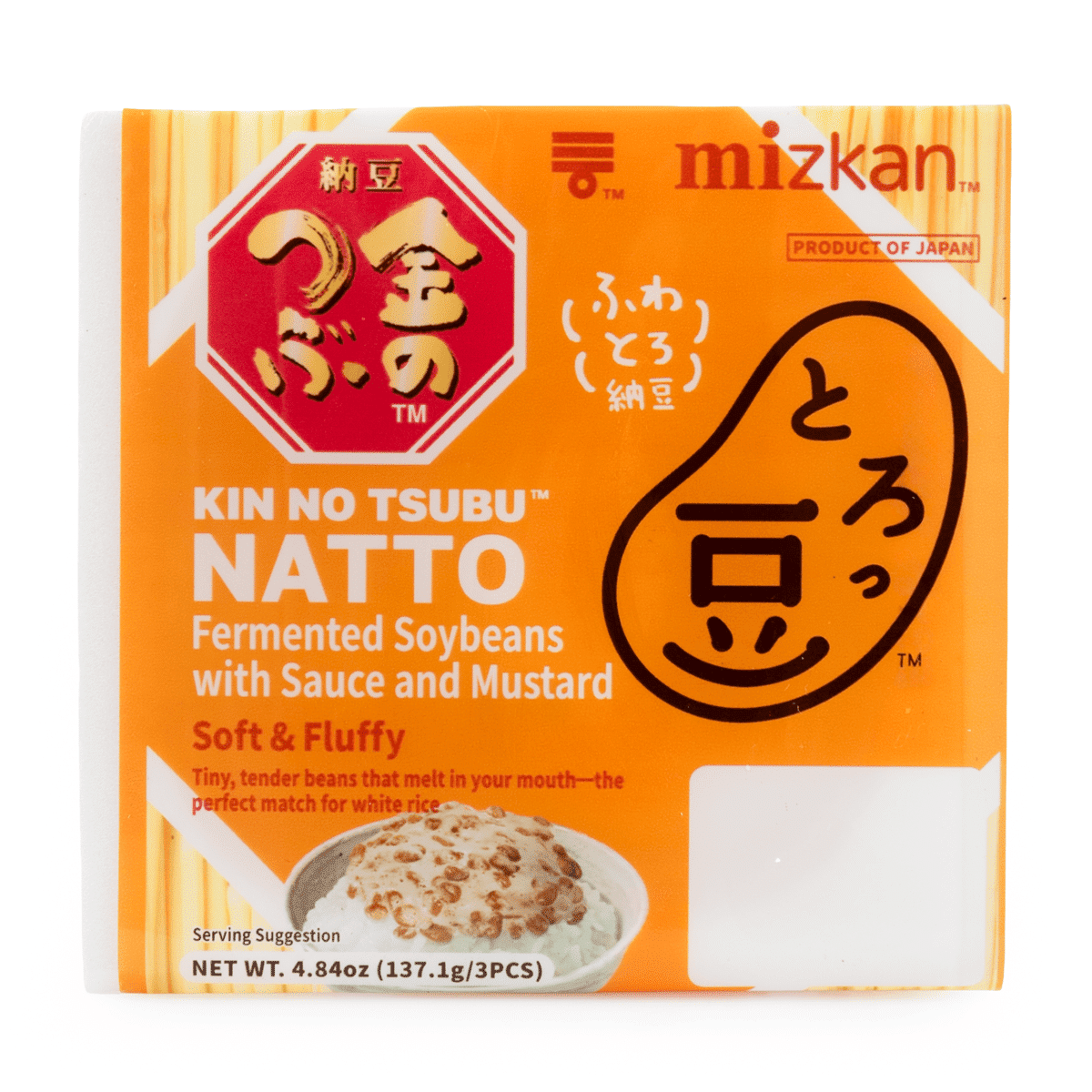 Mizkan 낫또 3팩입 4.84 온스