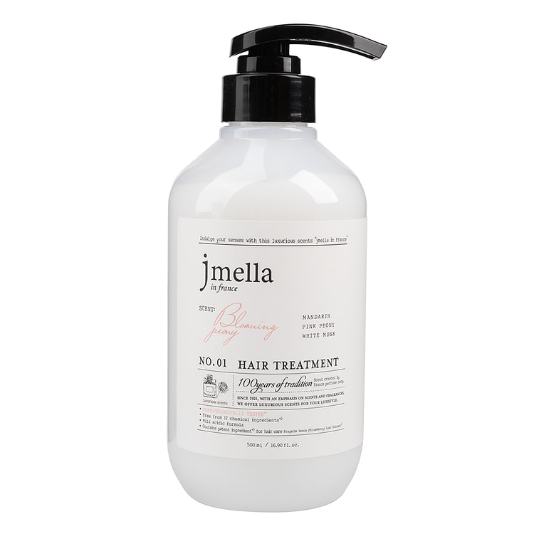 韩国JMELLA 花园舞会系列 氨基酸香氛护发素 NO.01 芍药 500 毫升