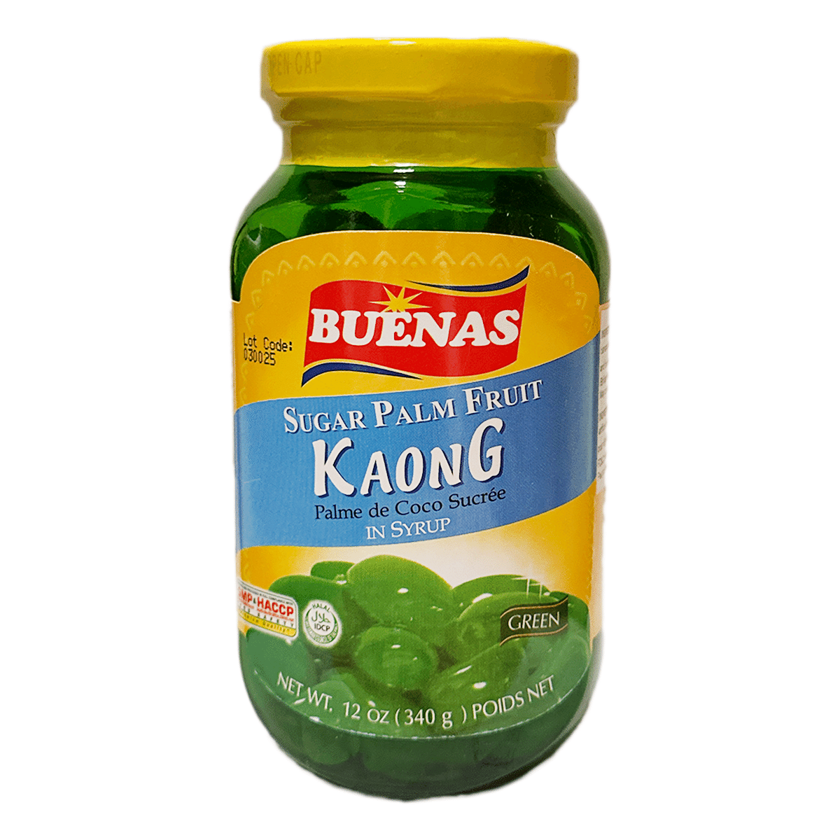 Buenas Kaong Palm Fruit (Green) 12 oz
