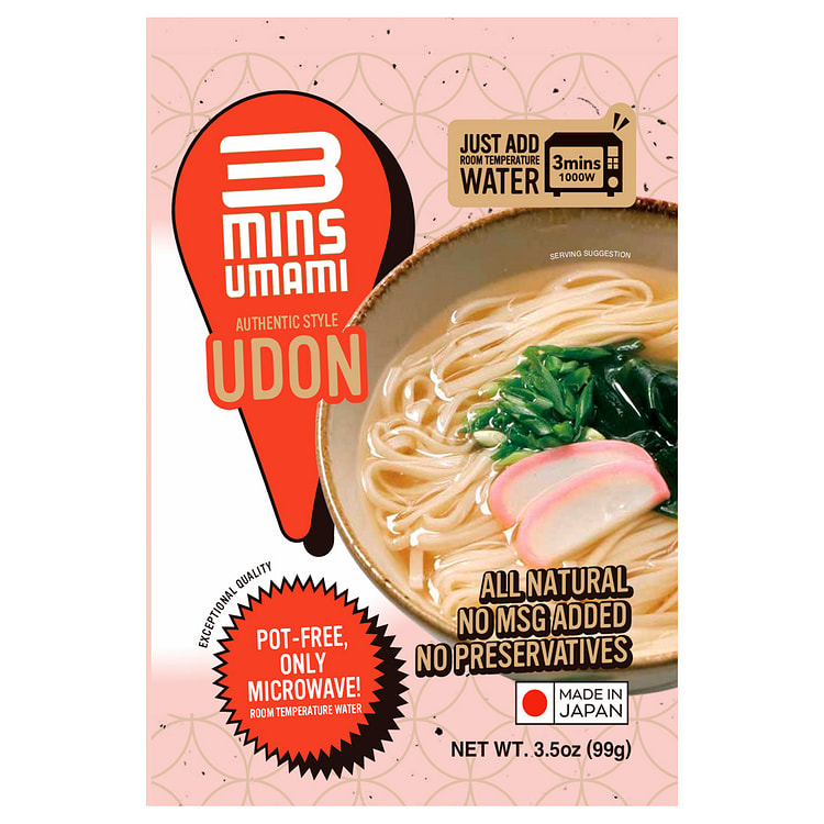3 Min Umami Microwavable Udon 3.5 盎司
