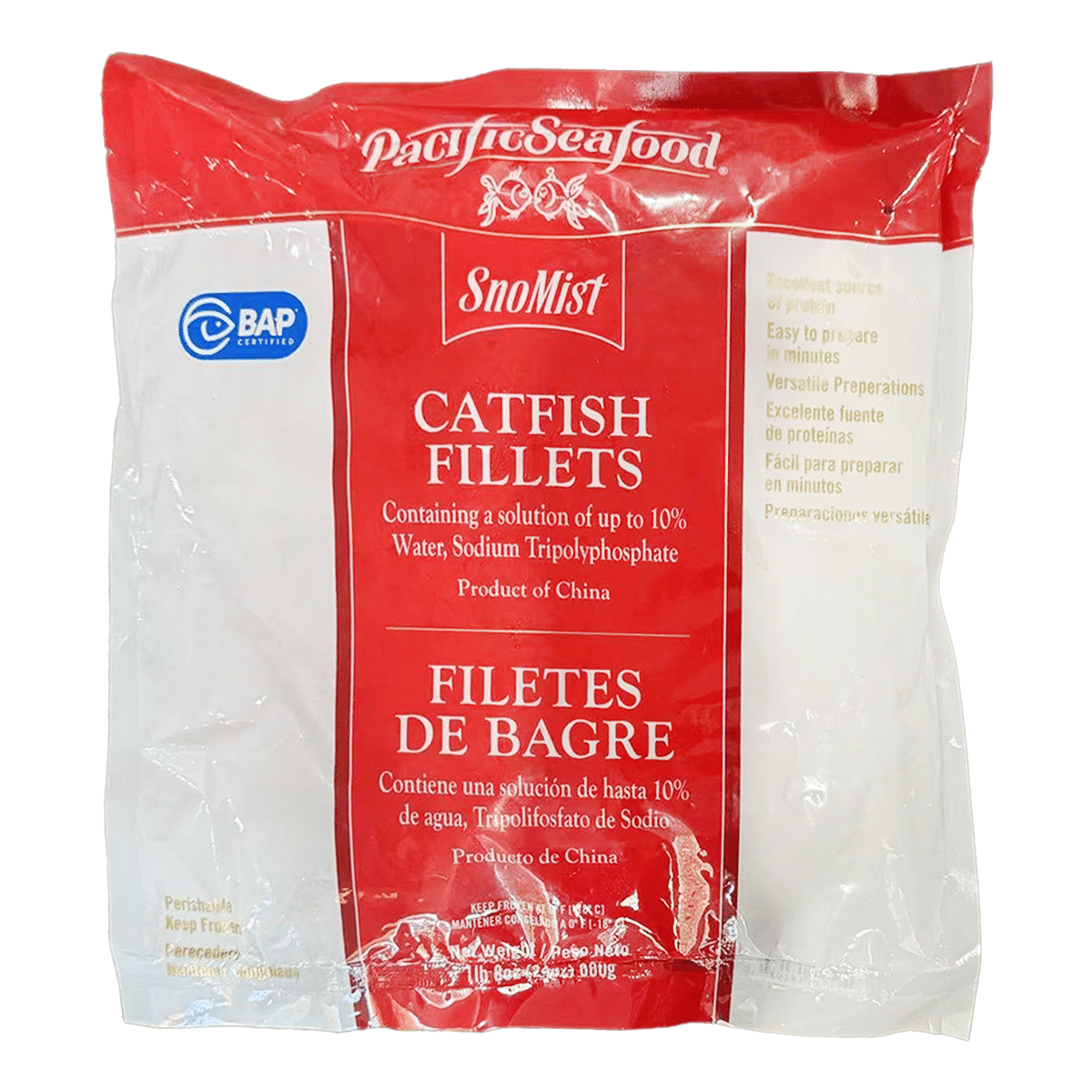 Filé de Bagre 1.5 lb