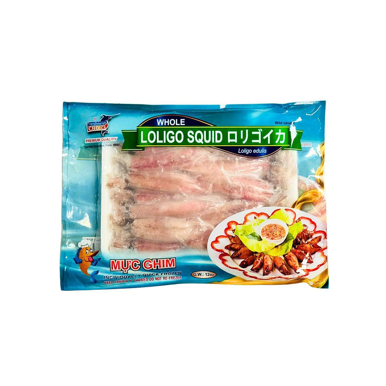 Lula Loligo Freshness Choice, Congelada 12 oz