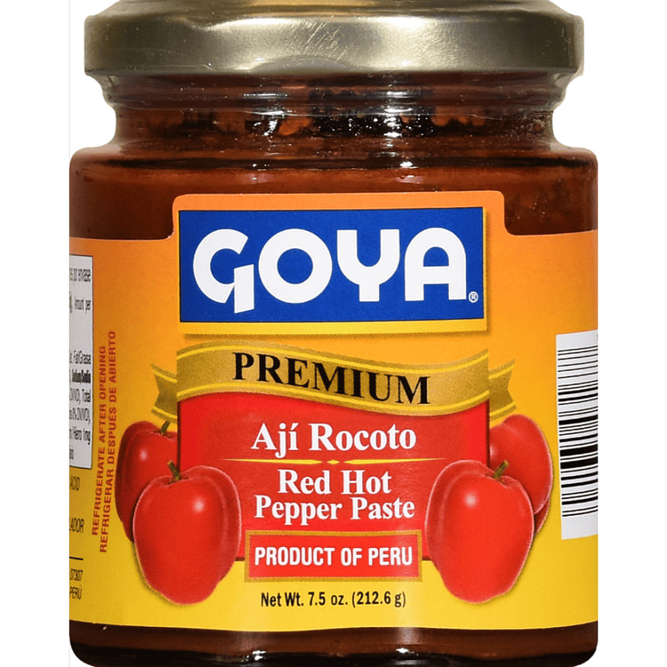 Goya Aji Rocoto Red Hot Pepper Paste 7.5 oz