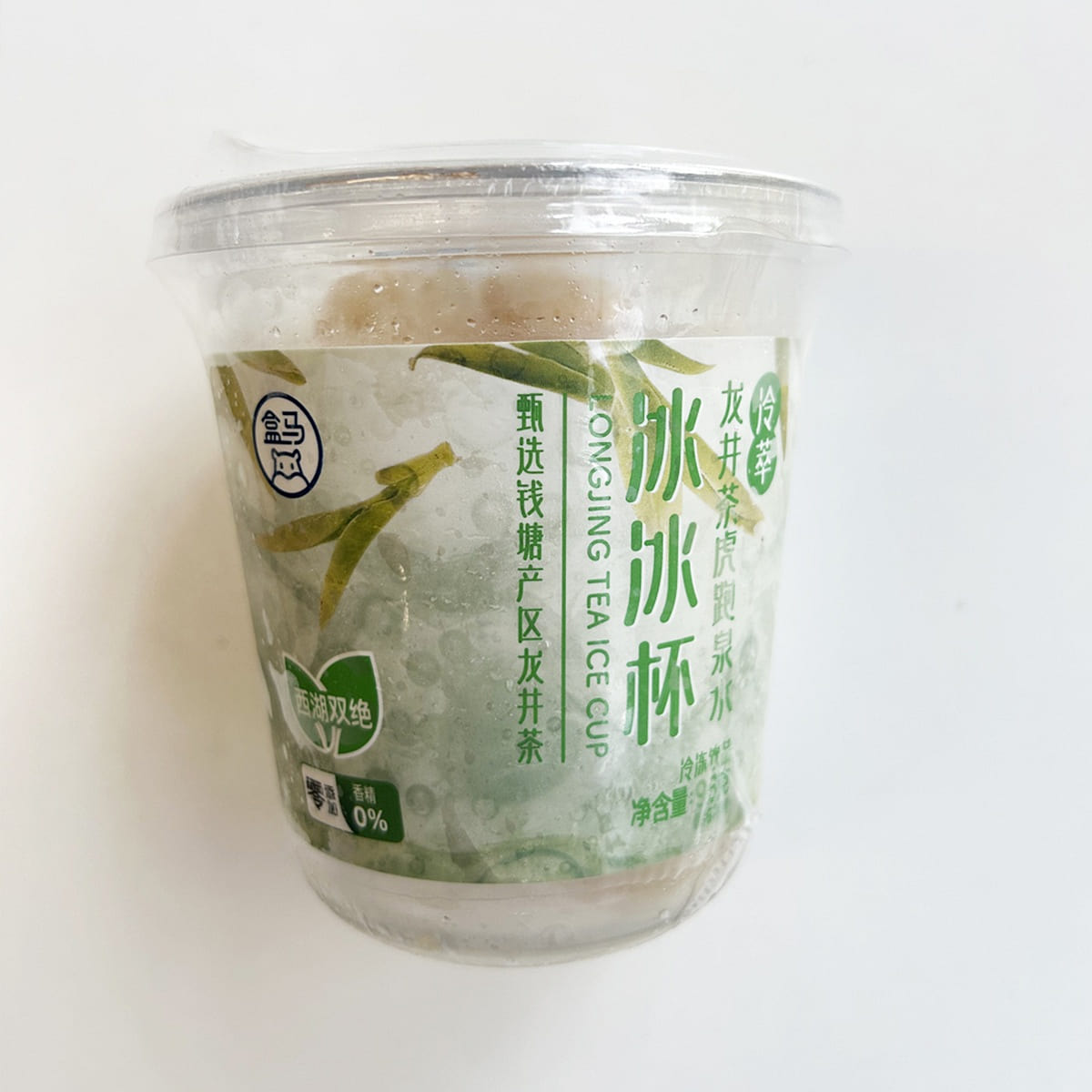 盒马 冷萃龙井茶虎跑泉水冰冰杯 冷冻 96 克
