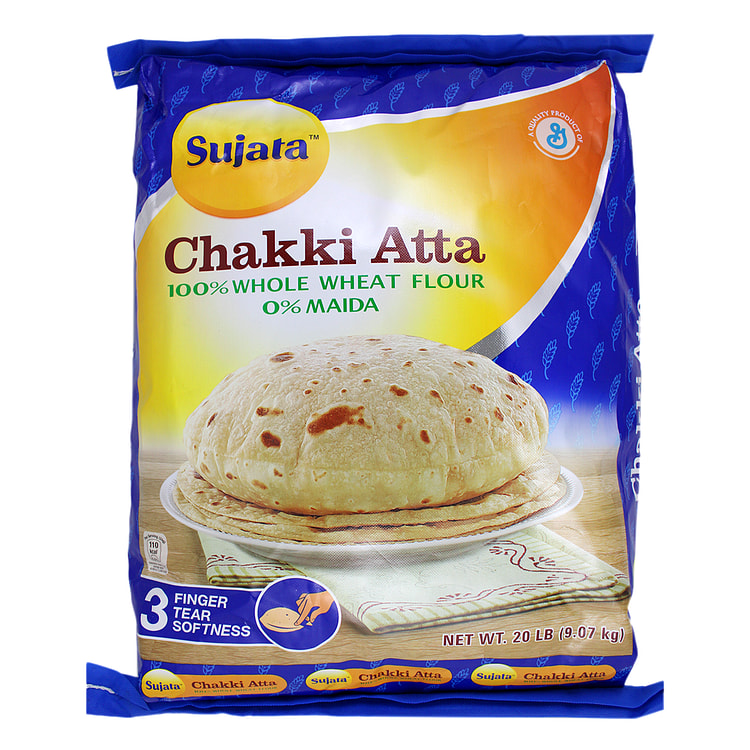 Harina de Trigo Integral Sujata Chakki Atta 20Lb 20 lb