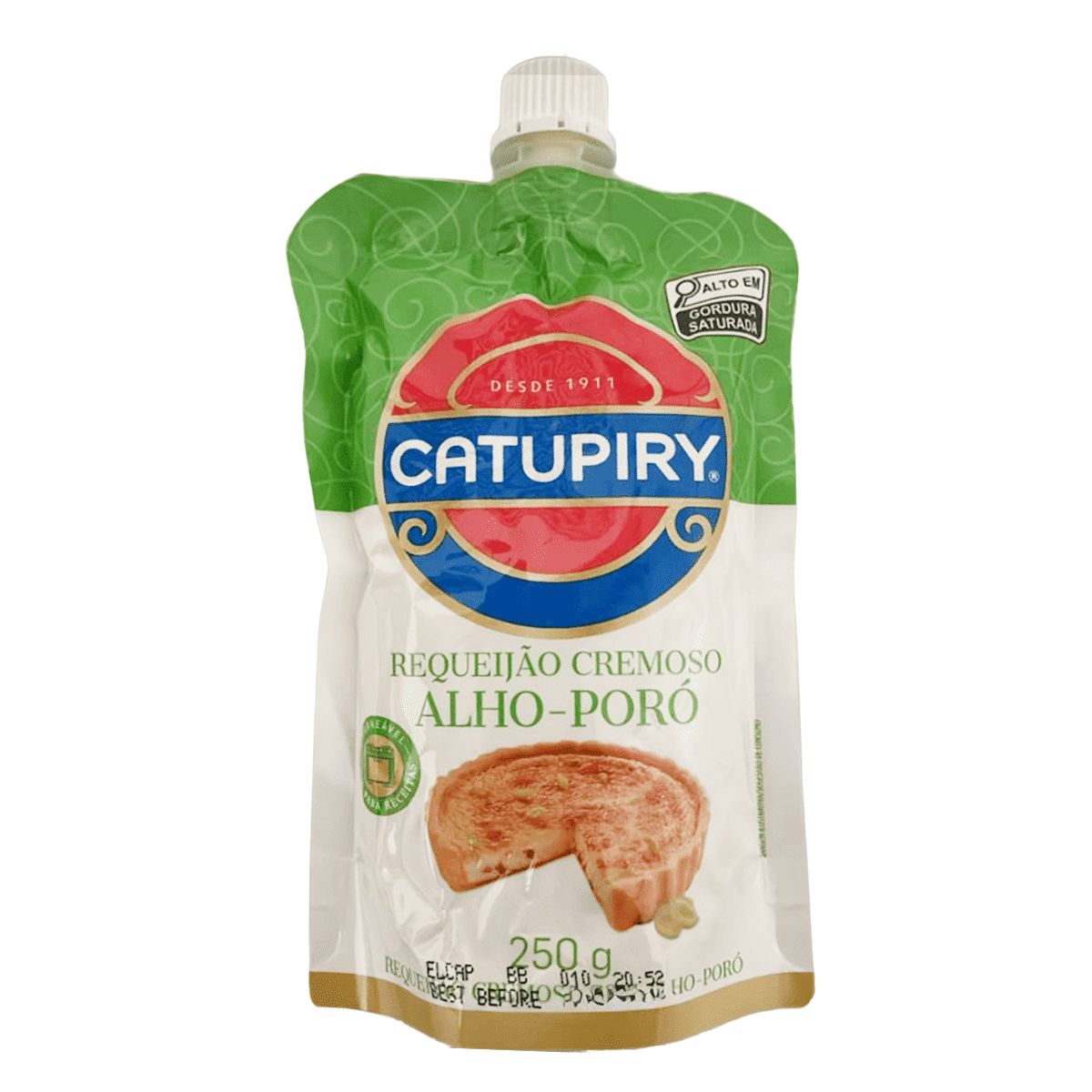 Requeijao Catupiry Alho Poro Pouch 250 g