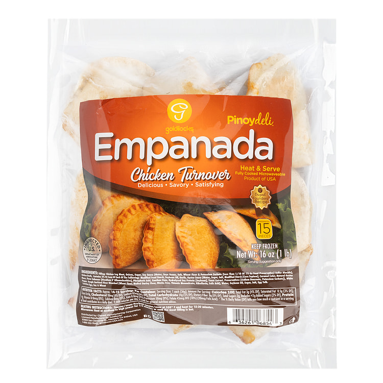 Empanada de Frango Goldilocks, Congelada 1 lb
