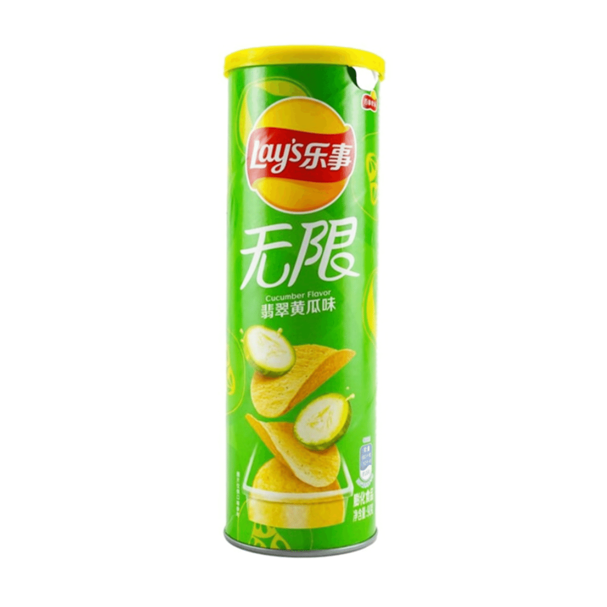 Lay's Potato Chips Stax, Cucumber Flavor 90 g*24 pack