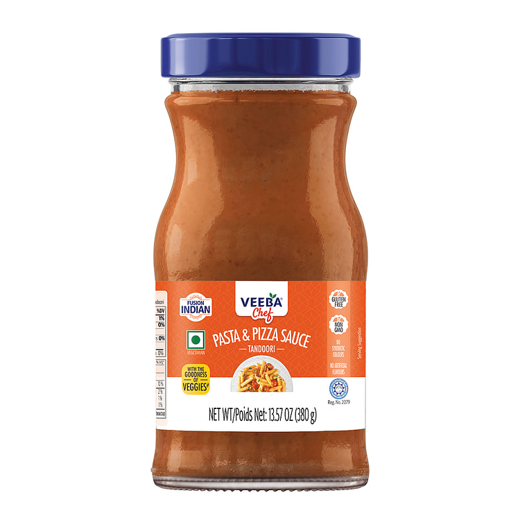 Veeba Pizza & Pasta Sauce - Tandoori 380 g