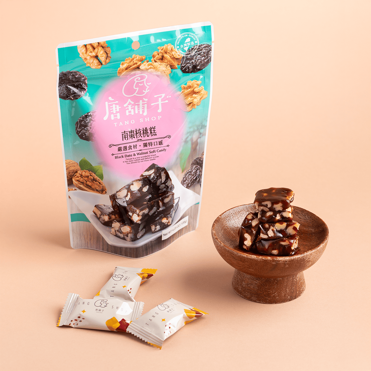 Get Tang Shop Black Date and Walnut Soft Nougat Candy Delivered