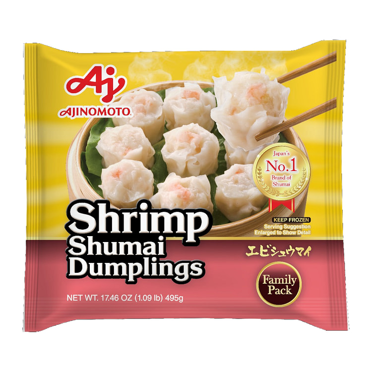 味之素 鲜虾烧卖 家庭装 冷冻 1.09 磅