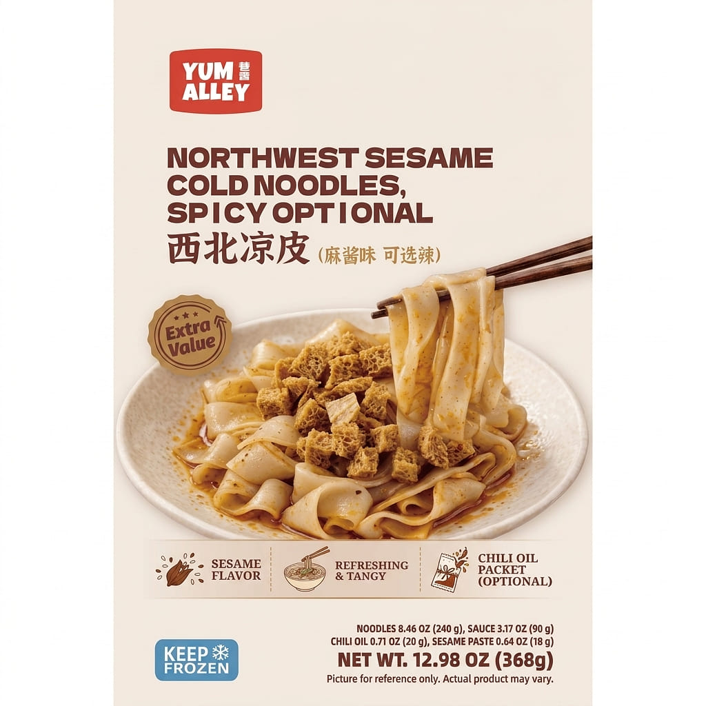 Northwest Sesame Cold Noodles, Spicy Optional 368 g