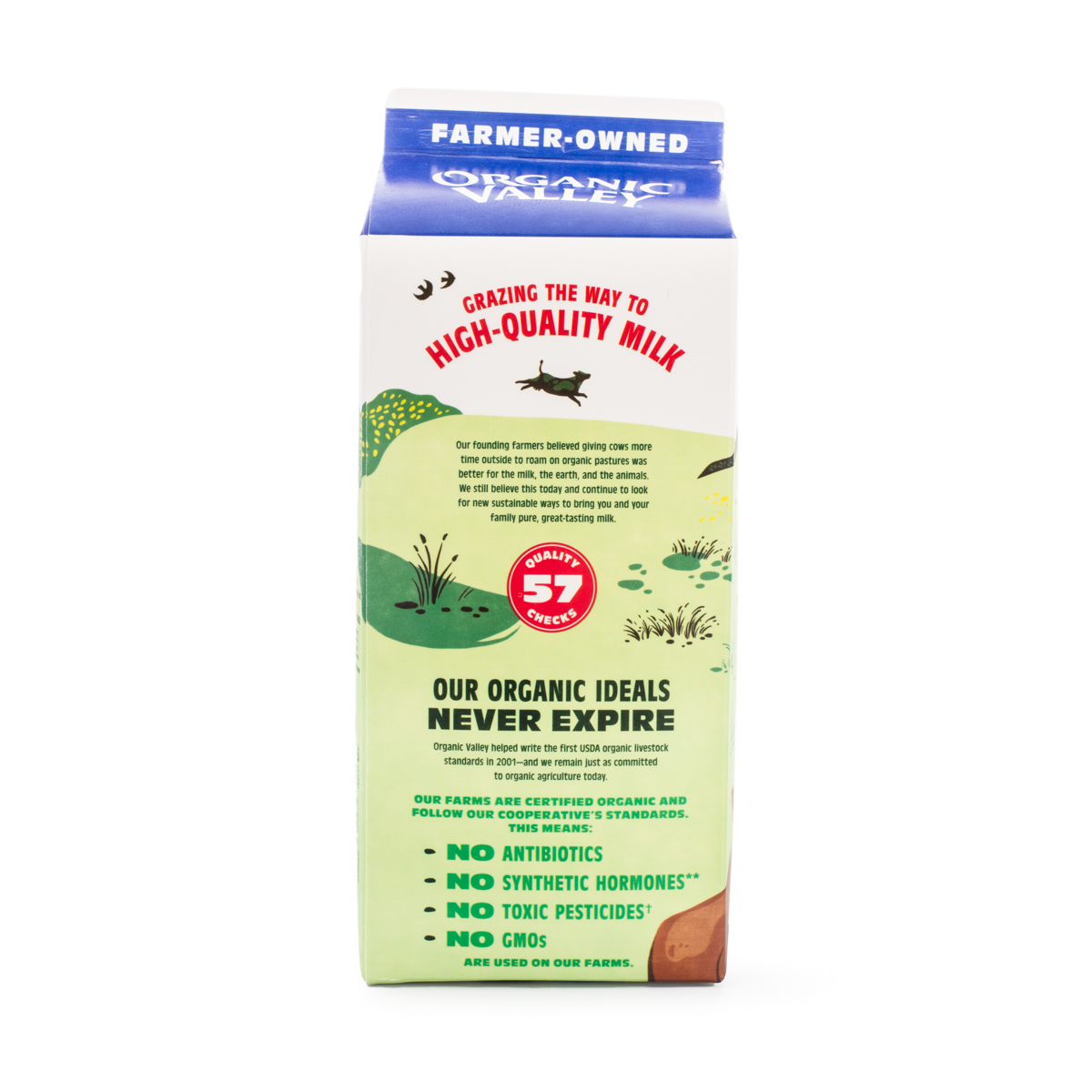 Organic Valley低脂肪2% ミルク 63.9 fl.oz - Weee!