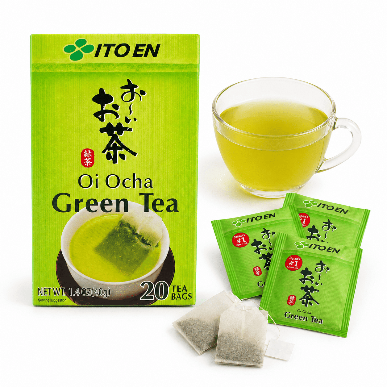 伊藤園 おーいお茶 緑茶 20袋入り 0.07 オンス*20 パック