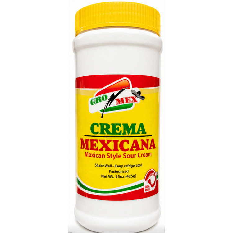 Gromex Mexican style sour cream 15 oz
