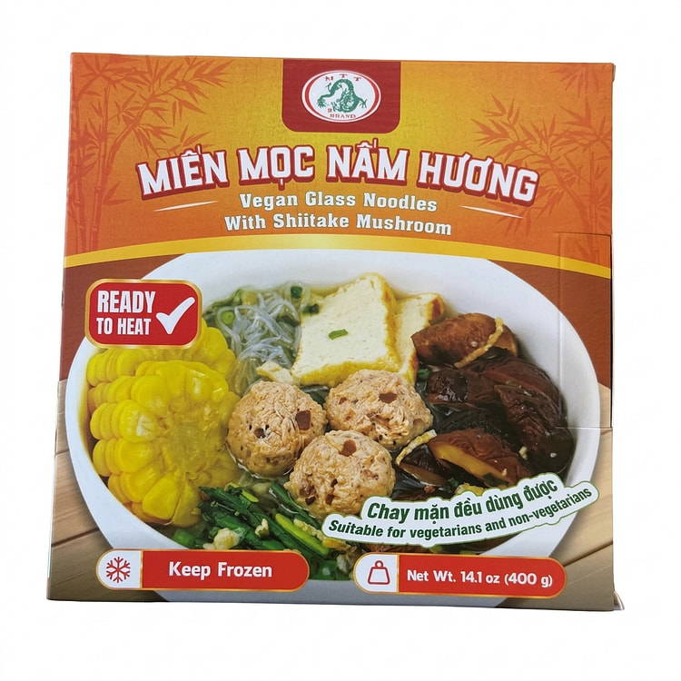 MTT Vegan Glass Noodles with Shitake Mushroom 14 oz
