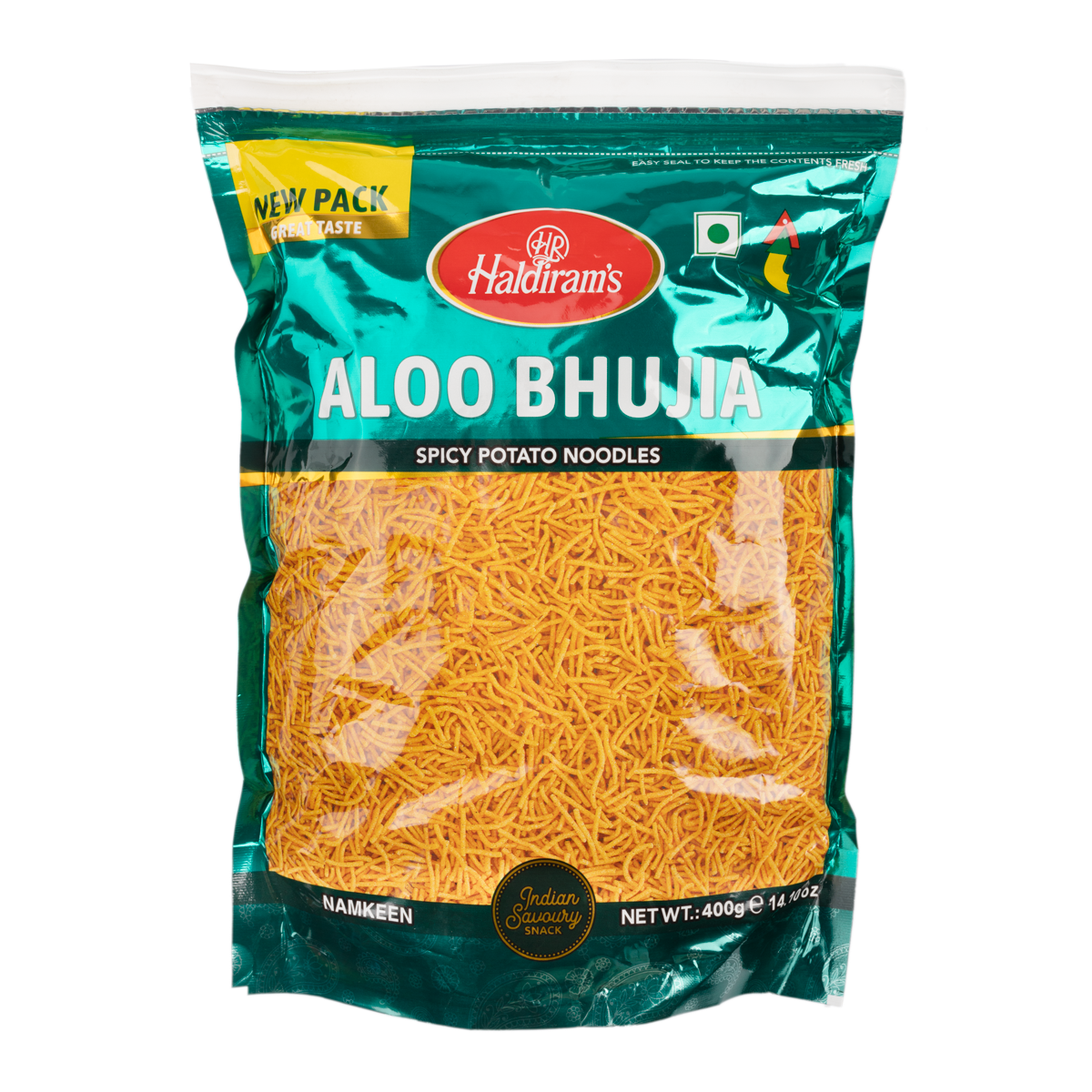 Get Haldiram's Aloo Bhujia Spicy Potato Noodles 400 g Delivered | Weee ...