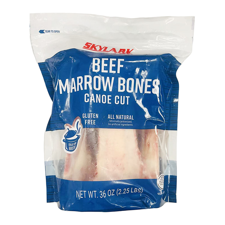 Skylark  Beef Marrow Bones Canoe Cut 2.25 lb