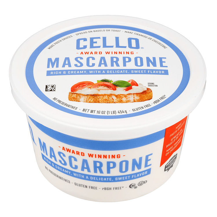 Mascarpone Rico y Cremoso Cello 16 onza(s)
