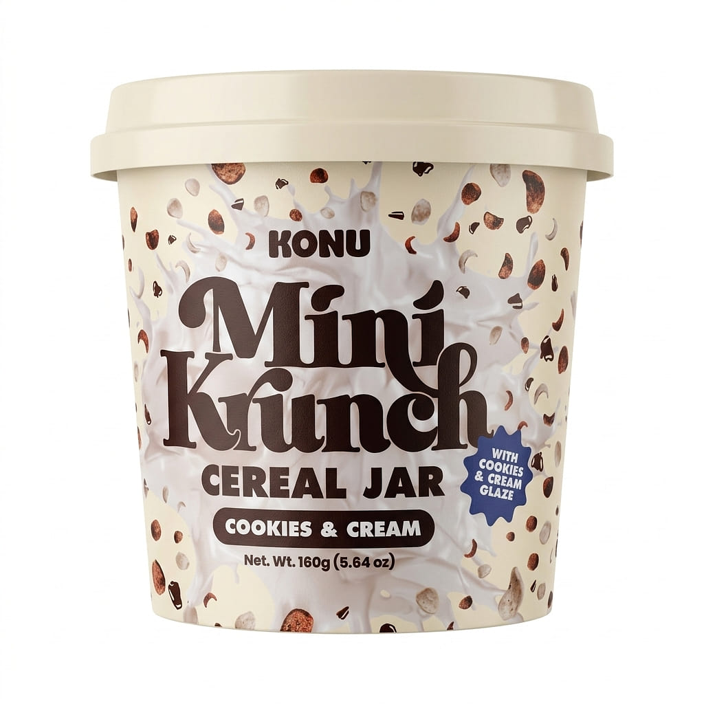 Konu Mini Krunch Cookies N Cream Cereal Jar 160 g