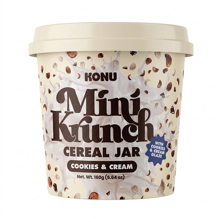 Konu Mini Krunch Cookies N Cream Cereal Jar 160 g