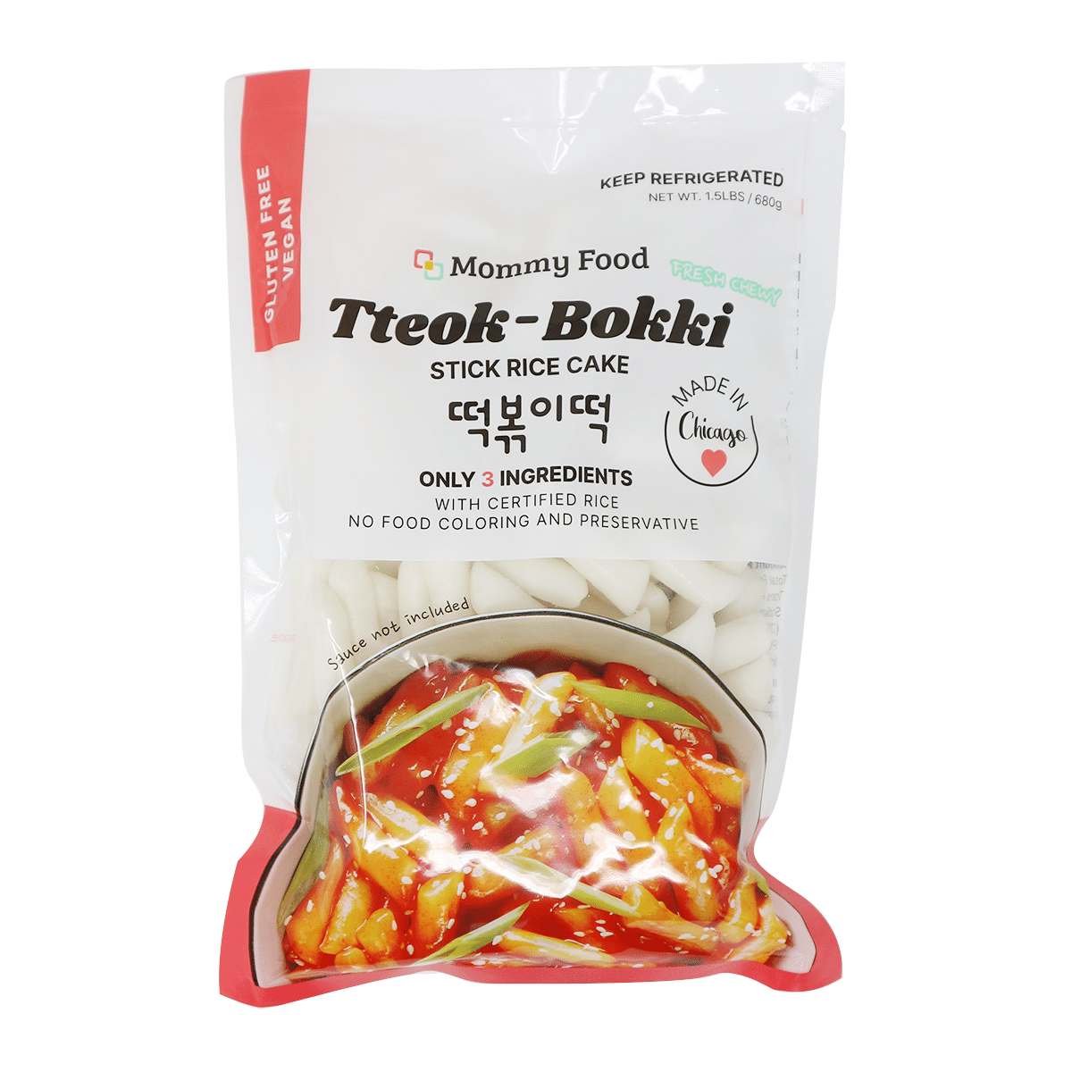 Mommy Tteokbokki Rice Cake 1.5 lb