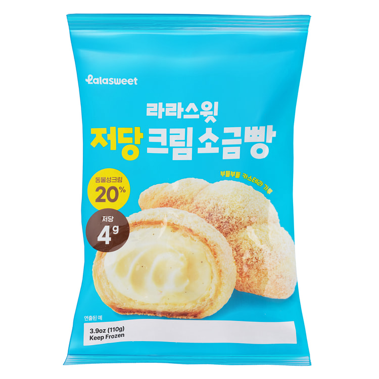 라라스윗 저당 크림 소금빵 110 그램