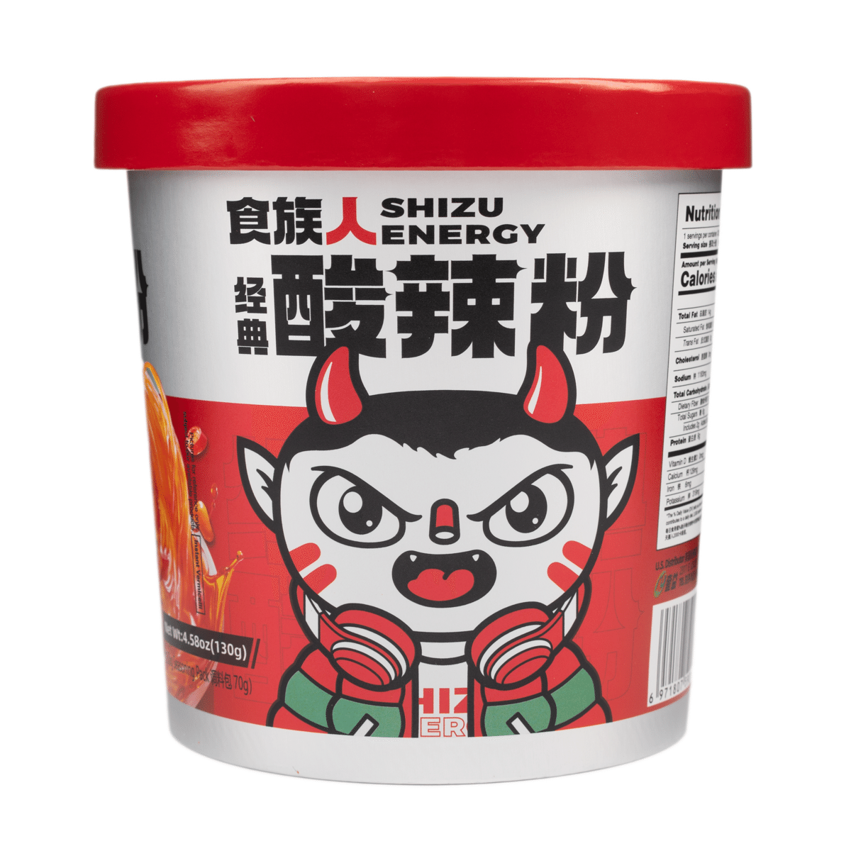 Shizuren 쏸라펀 매콤새콤 당면 130 그램