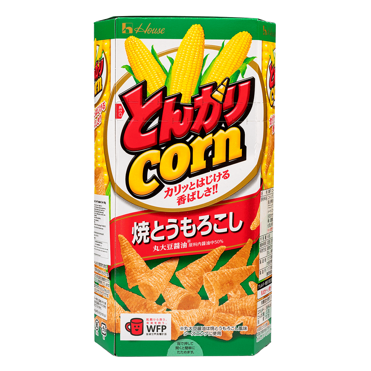 House Tongari Cone Cracker Corn flavor 68 g